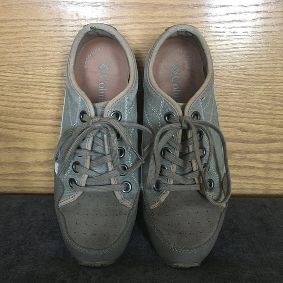 Columbia Greenbelt Leather Low Top Skater Sneakers - Picture 2 of 16